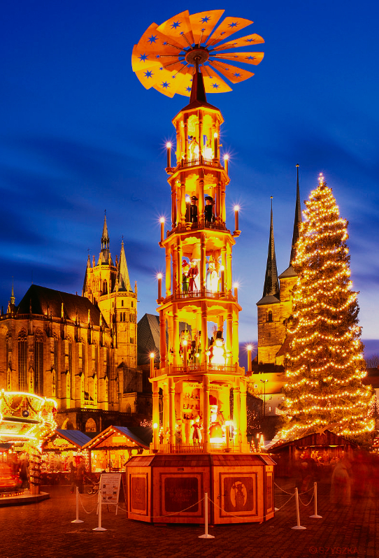 The Erfurt Christmas pyramid